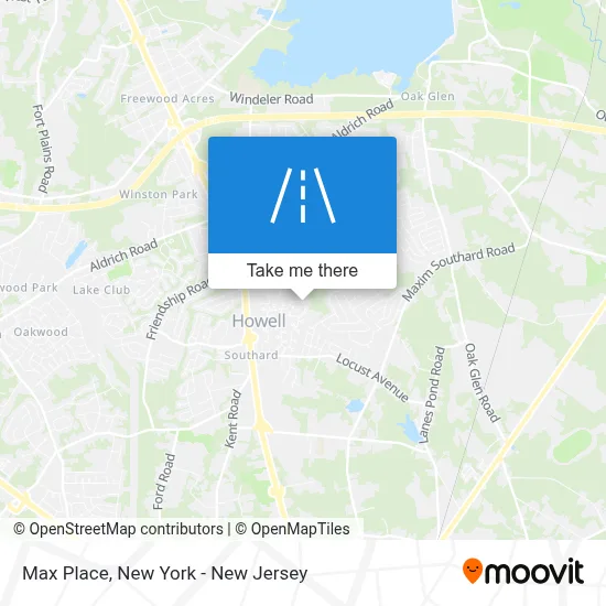 Max Place map