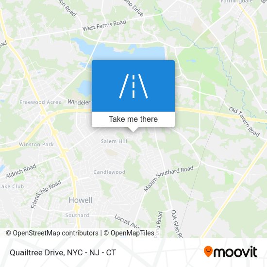 Mapa de Quailtree Drive