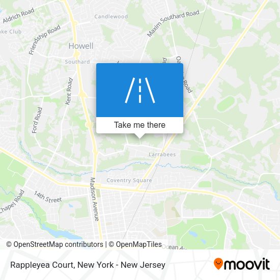 Mapa de Rappleyea Court