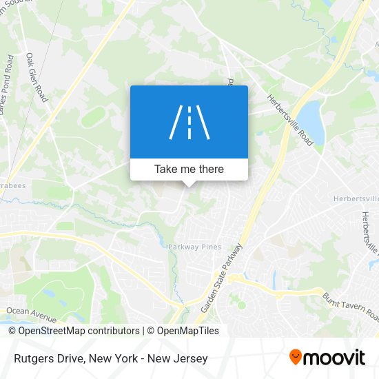 Rutgers Drive map