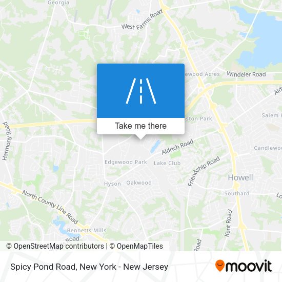 Mapa de Spicy Pond Road