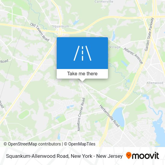 Mapa de Squankum-Allenwood Road