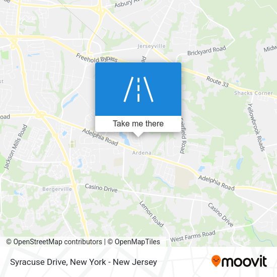 Syracuse Drive map