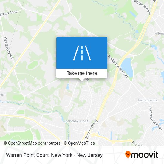Mapa de Warren Point Court