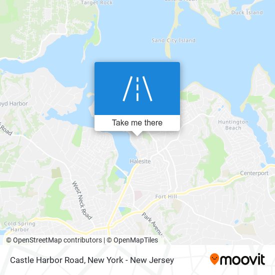 Castle Harbor Road map