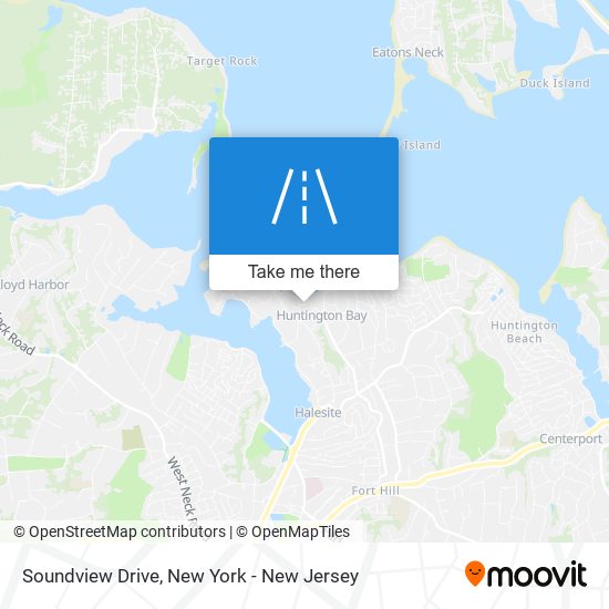 Soundview Drive map