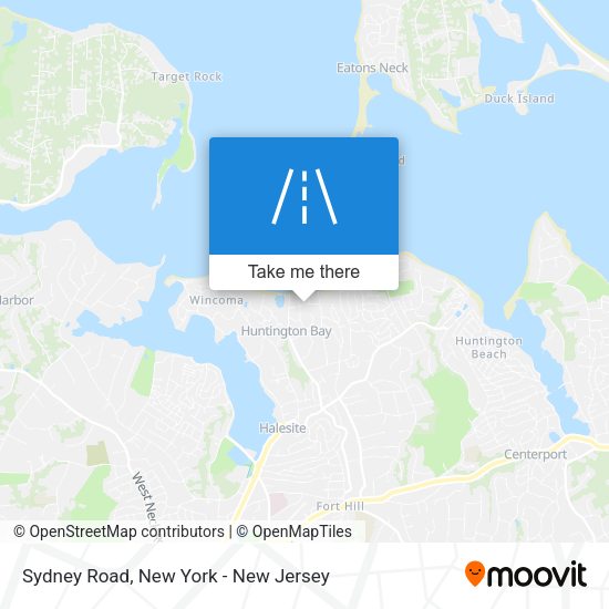 Sydney Road map