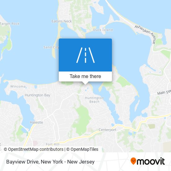 Bayview Drive map