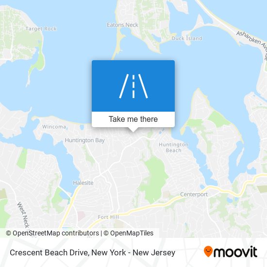 Mapa de Crescent Beach Drive