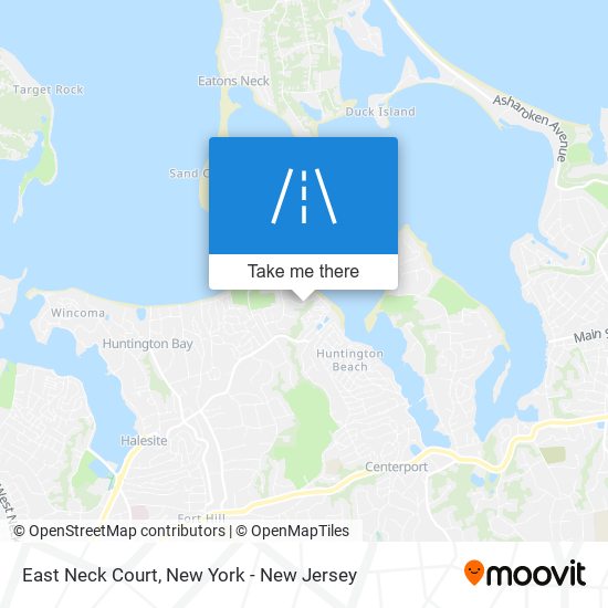 Mapa de East Neck Court