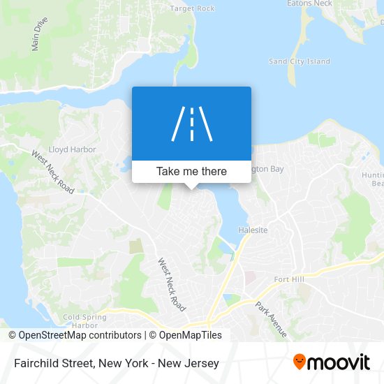 Mapa de Fairchild Street