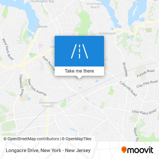 Longacre Drive map