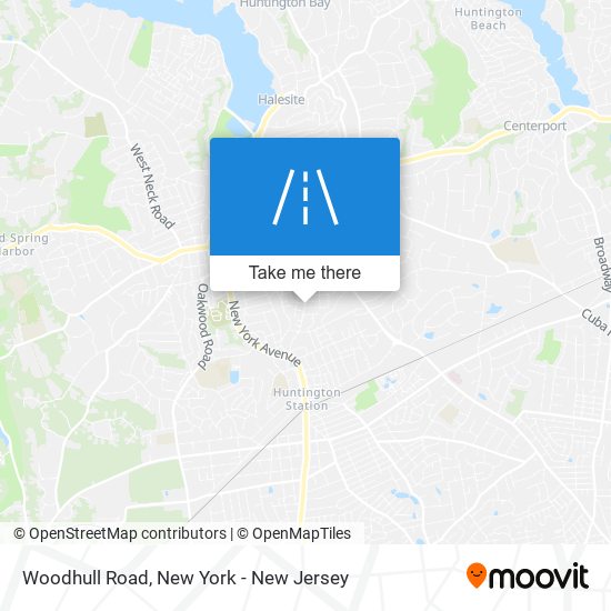 Mapa de Woodhull Road