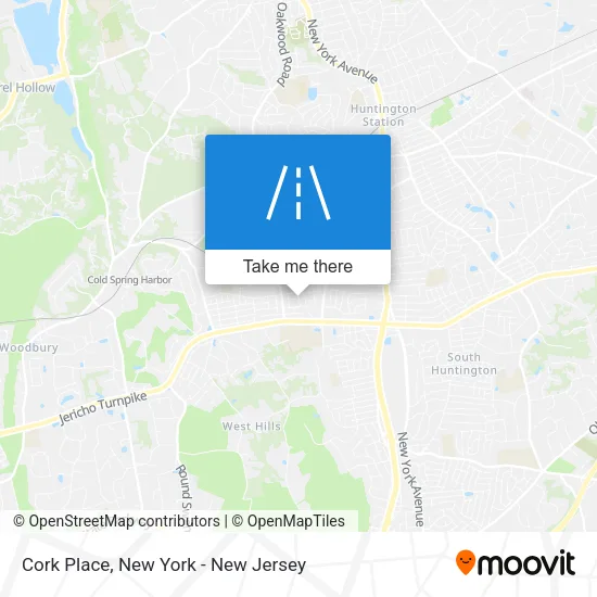 Cork Place map