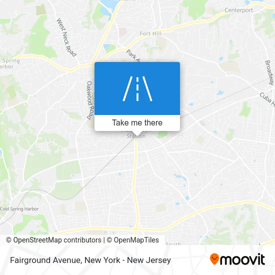 Mapa de Fairground Avenue