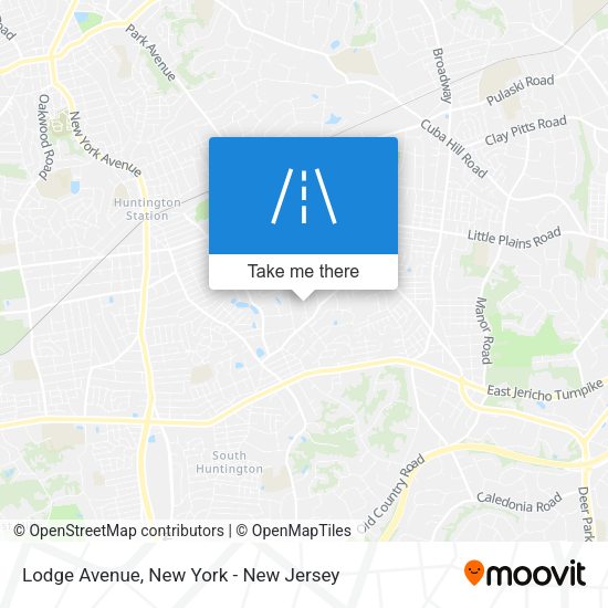 Mapa de Lodge Avenue
