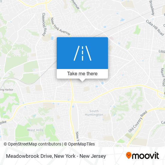 Meadowbrook Drive map