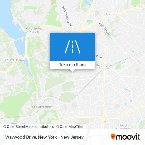 Waywood Drive map