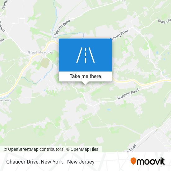 Mapa de Chaucer Drive