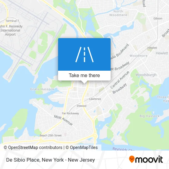 De Sibio Place map