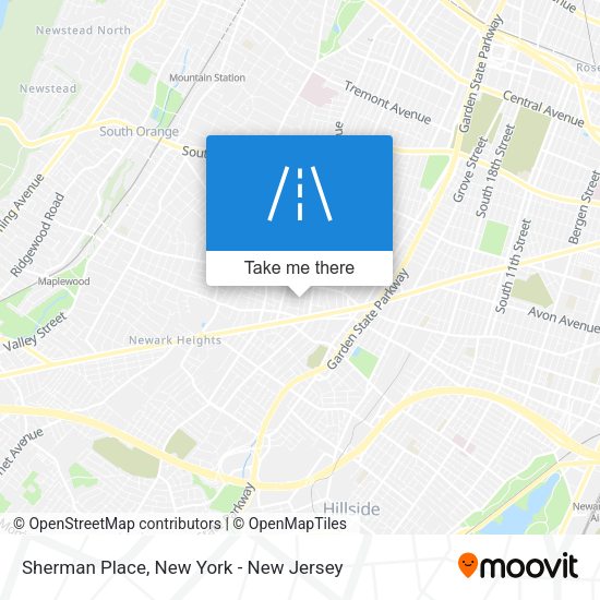 Mapa de Sherman Place