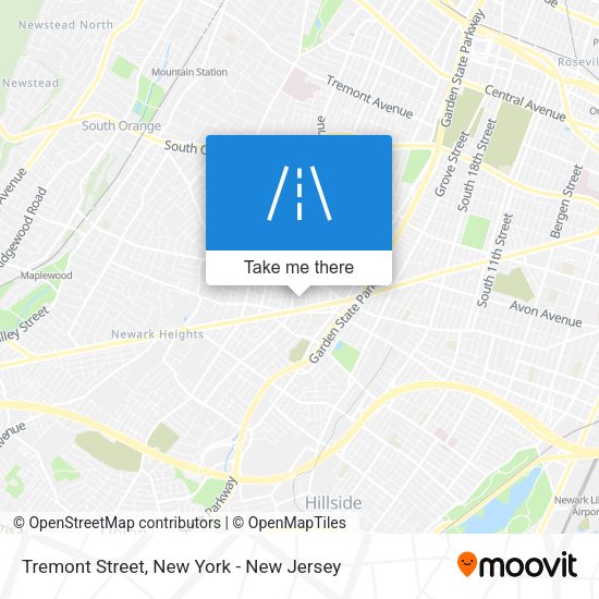 Mapa de Tremont Street