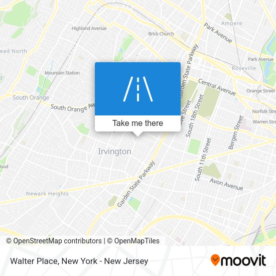 Mapa de Walter Place