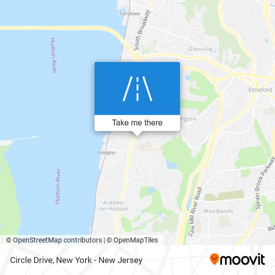 Circle Drive map