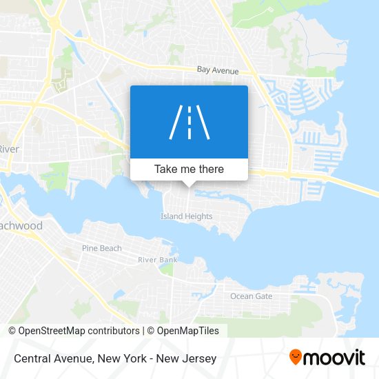 Mapa de Central Avenue