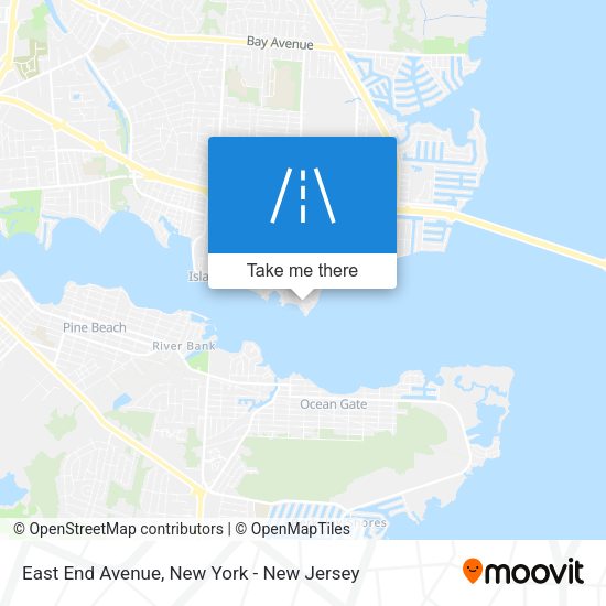 Mapa de East End Avenue