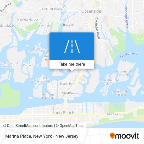 Mapa de Marina Place