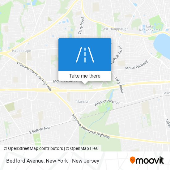 Mapa de Bedford Avenue