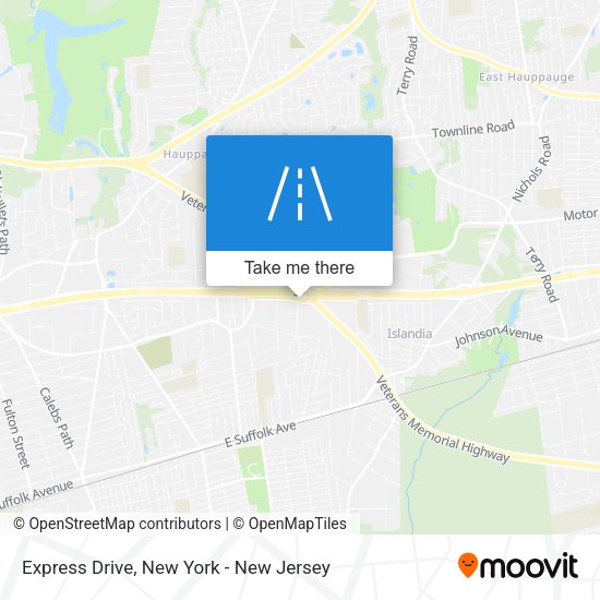 Mapa de Express Drive