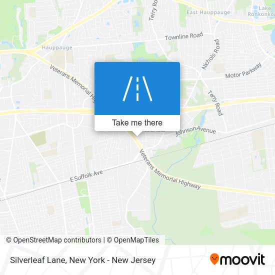 Mapa de Silverleaf Lane