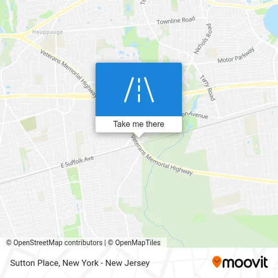 Sutton Place map