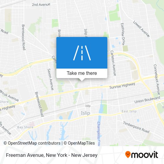 Mapa de Freeman Avenue