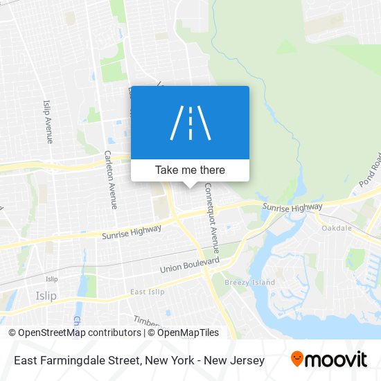 Mapa de East Farmingdale Street