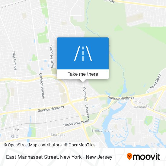 Mapa de East Manhasset Street