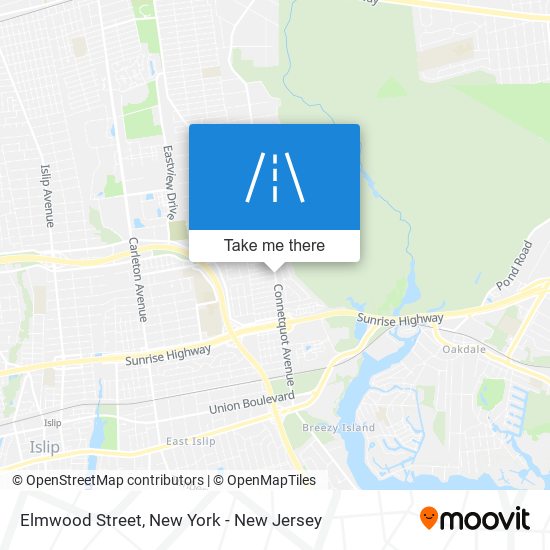 Elmwood Street map