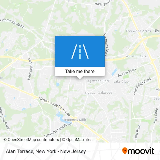 Alan Terrace map