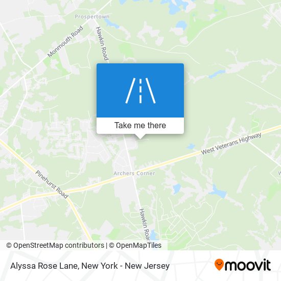 Alyssa Rose Lane map