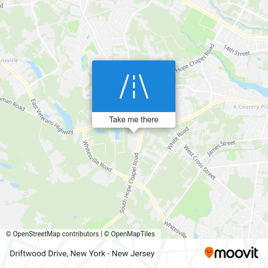 Driftwood Drive map