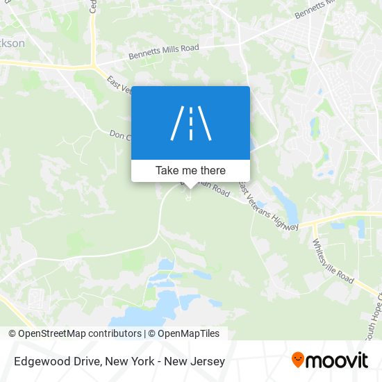 Edgewood Drive map