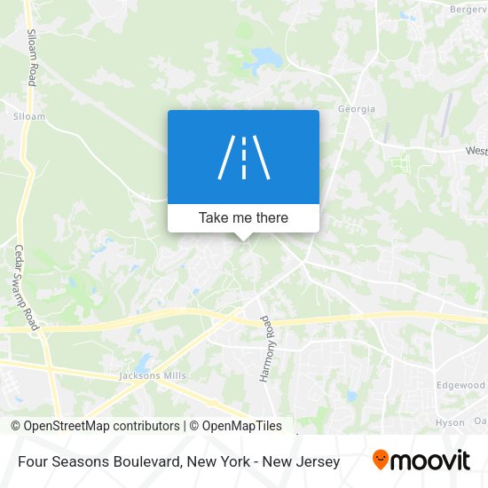 Mapa de Four Seasons Boulevard