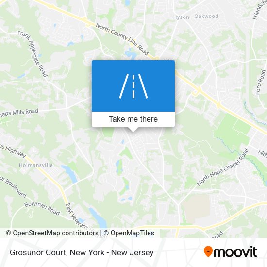 Mapa de Grosunor Court