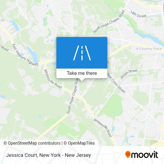 Mapa de Jessica Court