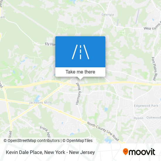 Kevin Dale Place map