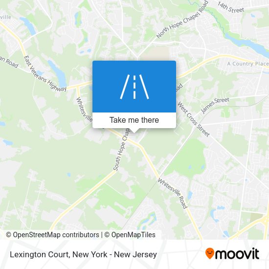 Mapa de Lexington Court