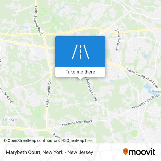 Marybeth Court map