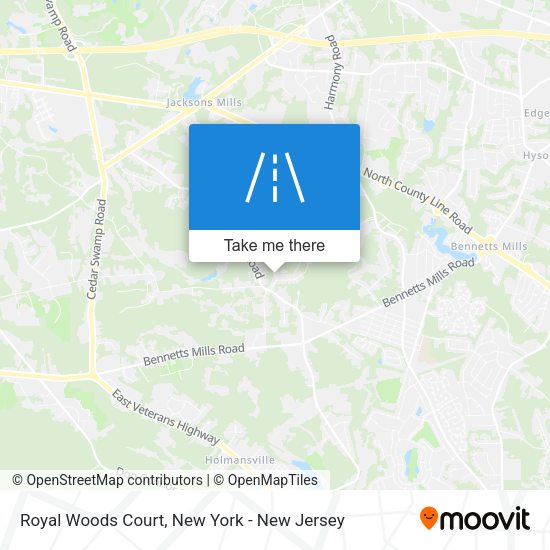 Mapa de Royal Woods Court